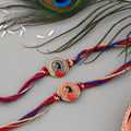 Peacock Meena Rakhi, top