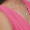 Silver Ones in a Trillium Necklace – Rare Beauty in Pure 925 Silver