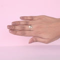 Silver Flower Girl Ring – Bloom with Grace, Shined with Silver