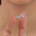 Silver Pink Shines Ring – Grace in Silver, Glow in Pink