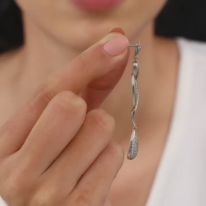 Silver Be A Dream Earrings – Sparkle in Pure 925 Silver