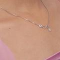 Silver Infinity Loves Necklace – Made with Pure 925 Silver