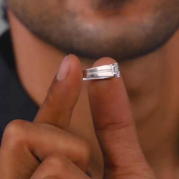 Silver Gallant Band For Him – Bold. Refined. Unapologeticallys You
