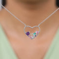 Silver Heart to Heart Necklaces – A Bond Woven in Pure 925 Silver