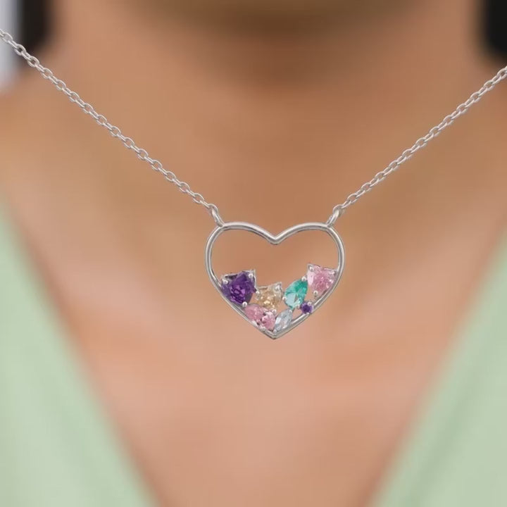 Silver Heart to Heart Necklaces – A Bond Woven in Pure 925 Silver