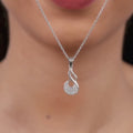 Silver Swirlshine Pendants – A Dance of Light in Pure 925 Silver