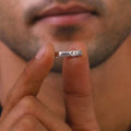 Silver Classic Chain Rings for Him – Strength Woven in Silver